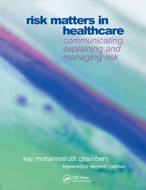Cover of the book Risk Matters in Healthcare by Gerald Farin, Dianne Hansford