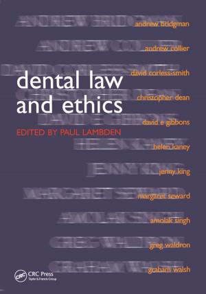 Cover of the book Dental Law and Ethics by 