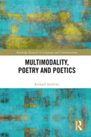 Book cover of Multimodality, Poetry and Poetics