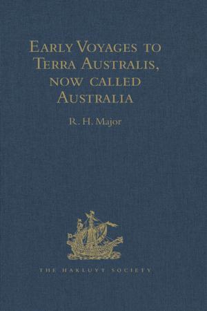 Cover of the book Early Voyages to Terra Australis, now called Australia by Karsten Ronit