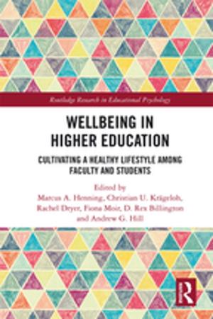 Cover of the book Wellbeing in Higher Education by Katrina Riddell