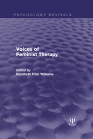 Cover of the book Voices of Feminist Therapy by Elizabeth Murphy-Lejeune