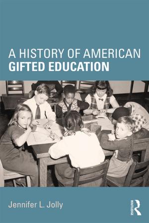 Cover of the book A History of American Gifted Education by Manley-Hopkins