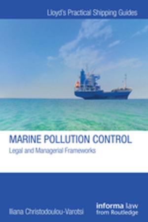 Cover of the book Marine Pollution Control by Charles Ubaghs, Krent Able