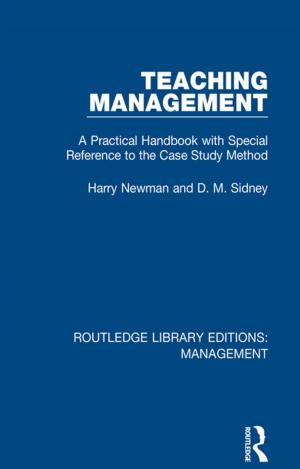 Cover of the book Teaching Management by David C. Schwebel, Bernice L. Schwebel, Carol R. Schwebel, Carol R. Schwebel
