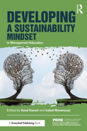 Cover of the book Developing a Sustainability Mindset in Management Education by Karl Simms