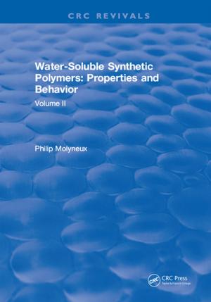 Cover of the book Water-Soluble Synthetic Polymers by Jane Wilcock