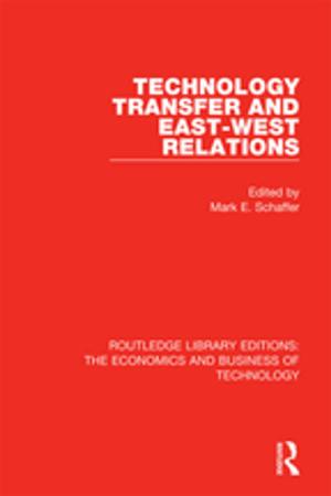 Cover of the book Technology Transfer and East-West Relations by Norman Johnson