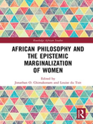 Cover of the book African Philosophy and the Epistemic Marginalization of Women by George A. Gescheider, John H. Wright, Ronald T. Verrillo