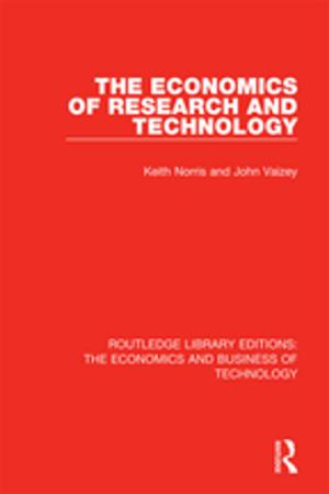 Cover of the book The Economics of Research and Technology by Fabiuccio Maggiore