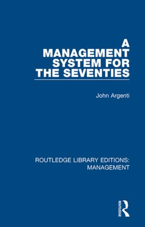 Cover of the book A Management System for the Seventies by 