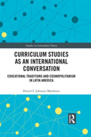 Cover of the book Curriculum Studies as an International Conversation by José Fonseca