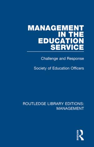 Cover of the book Management in the Education Service by Roland Wanner