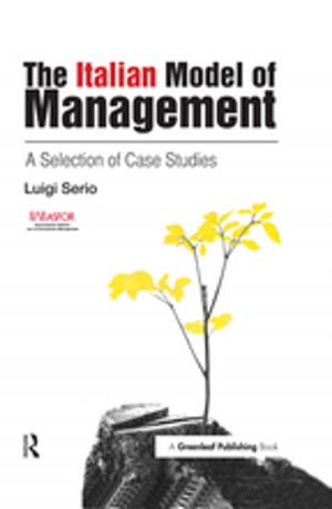 Cover of the book The Italian Model of Management by Wynne Wong, Daphnee Simard