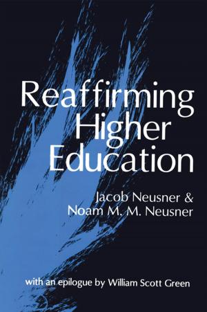 Cover of the book Reaffirming Higher Education by Sandra Jovchelovitch