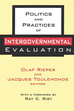 Book cover of Politics and Practices of Intergovernmental Evaluation