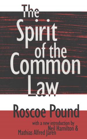 Cover of the book The Spirit of the Common Law by Jörg Kammerhofer