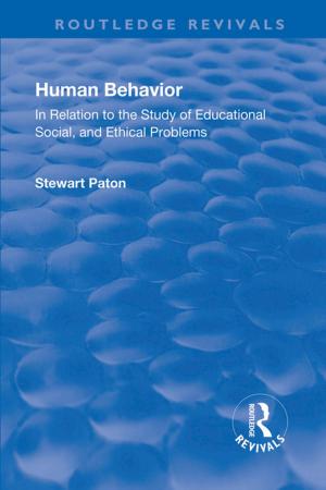 Cover of the book Revival: Human Behavior (1921) by Jo Bastiaens