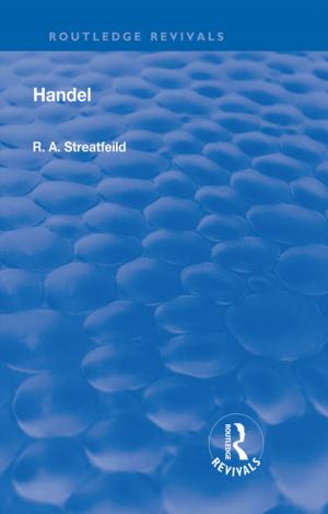 Cover of the book Revival: Handel (1906) by L. S. B. Leakey, Vanne Morris Goodall