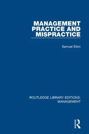 Cover of the book Management Practice and Mispractice by Bruce Carruth, Jennifer Rice Licare, Katharine Delaney Mcloughlin