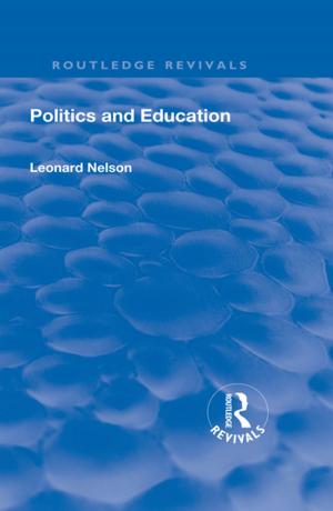 Cover of the book Revival: Politics and Education (1928) by 