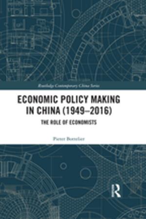 Cover of the book Economic Policy Making In China (1949–2016) by Evgeny Khodakovsky