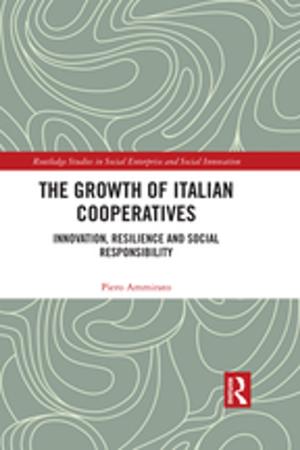 Book cover of The Growth of Italian Cooperatives