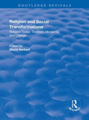 Cover of the book Religion and Social Transformations by Shigeru Eguchi, Fumiko Nazikian, Miharu Nittono, Keiko Okamoto, Jisuk Park