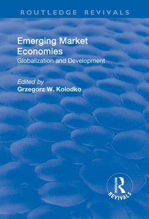 Cover of the book Emerging Market Economies by Ernst Benz