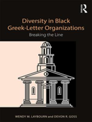 Cover of the book Diversity in Black Greek Letter Organizations by Sally Palmer