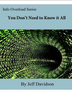 Book cover of You Don’t Need to Know it All
