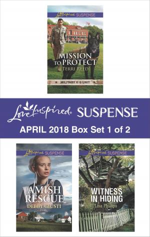 Cover of the book Harlequin Love Inspired Suspense April 2018 - Box Set 1 of 2 by Debra Webb, Michele Hauf, Cassie Miles