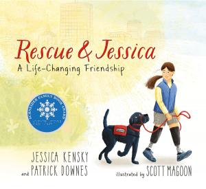 Cover of the book Rescue and Jessica: A Life-Changing Friendship by Susan Campbell Bartoletti, Mark Kurlansky, Paul Fleischman, David Lubar, Lenore Look, Laban Carrick Hill, Jim Murphy, Loree Griffin Burns, Kekla Magoon, Marc Aronson, Jennifer Anthony, Omar Figueras, Kate MacMillan, Betsy Partridge