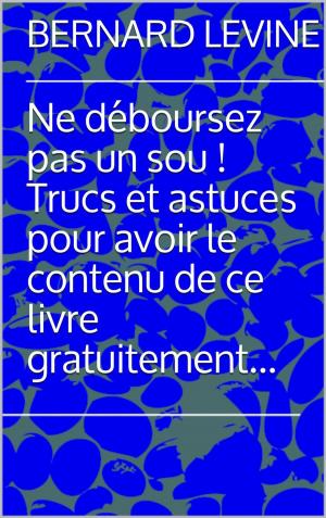 Cover of the book Ne déboursez pas un sou ! Trucs et astuces pour avoir le contenu de ce livre gratuitement... by Agnès Ruiz