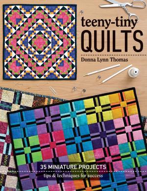 Book cover of Teeny-Tiny Quilts