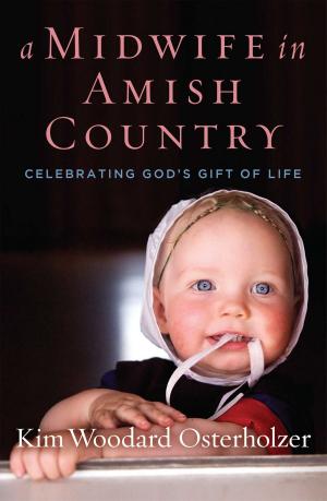 Cover of the book A Midwife in Amish Country by Paul Batura, Larry King