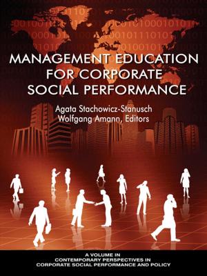 Cover of the book Management Education for Corporate Social Performance by Tanya Fitzgerald, Josephine May