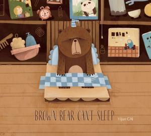 Cover of the book Brown Bear Can't Sleep by Eliza Charles McCaulay