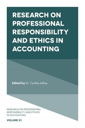 Cover of the book Research on Professional Responsibility and Ethics in Accounting by Nick J. DeCandia, CPA