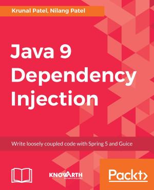 Cover of the book Java 9 Dependency Injection by Barzan 'Tony' Antal