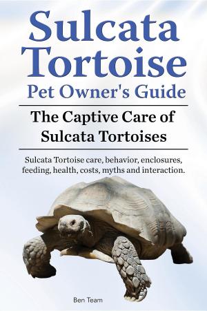 Cover of Sulcata Tortoise Pet Owners Guide. The Captive Care of Sulcata Tortoises. Sulcata Tortoise care, behavior, enclosures, feeding, health, costs, myths and interaction.