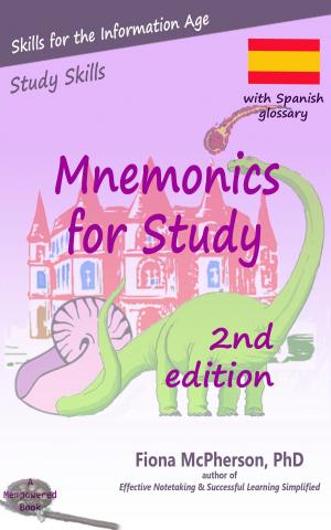 Book cover of Mnemonics for Study: Spanish edition