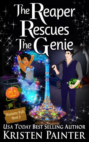 Cover of the book The Reaper Rescues The Genie by Tina Moss, Yelena Casale