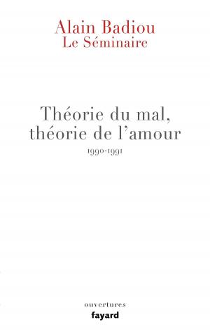 Cover of the book Le Séminaire - Théorie du mal, théorie de l'amour (1990-1991) by José Giovanni