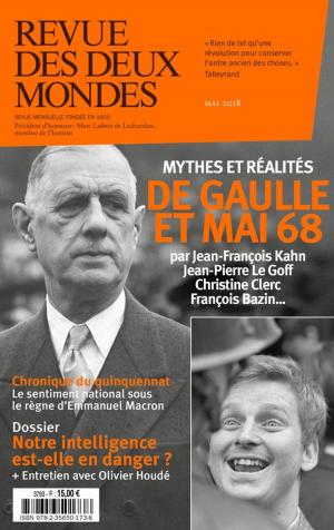 Book cover of Revue des Deux Mondes mai 2018