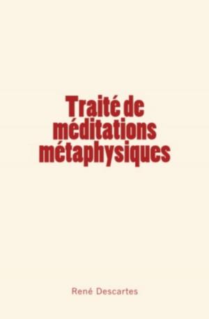 Cover of the book Traité de méditations métaphysiques by Felix L.  Oswald, Edith B.  Blake