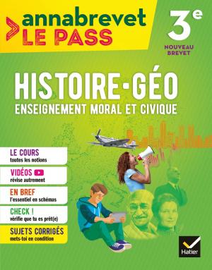 Cover of the book Histoire-géographie EMC 3e brevet 2018 by Roland Charnay, Pascal Hervé