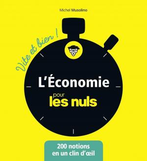 Cover of the book L'économie pour les Nuls - Vite et Bien by Virginie MANCHADO