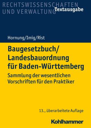 Cover of the book Baugesetzbuch/Landesbauordnung für Baden-Württemberg by Roland Pfefferle, Simon Pfefferle