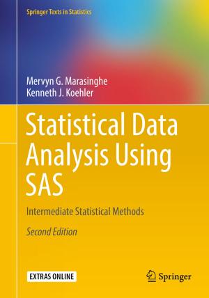 Cover of the book Statistical Data Analysis Using SAS by Matthew R. Bennett, Sarita A. Morse